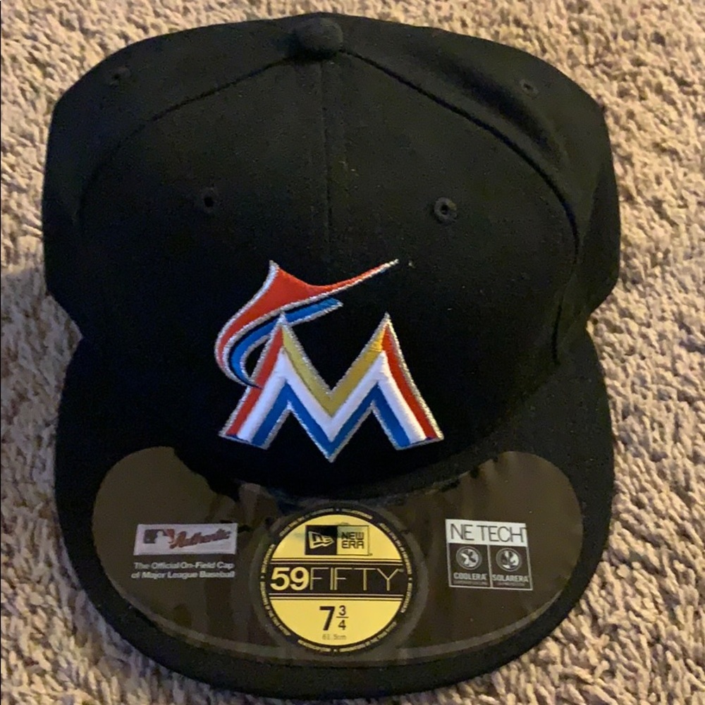New Era 59FIFTY Miami Marlins Hat 🆕